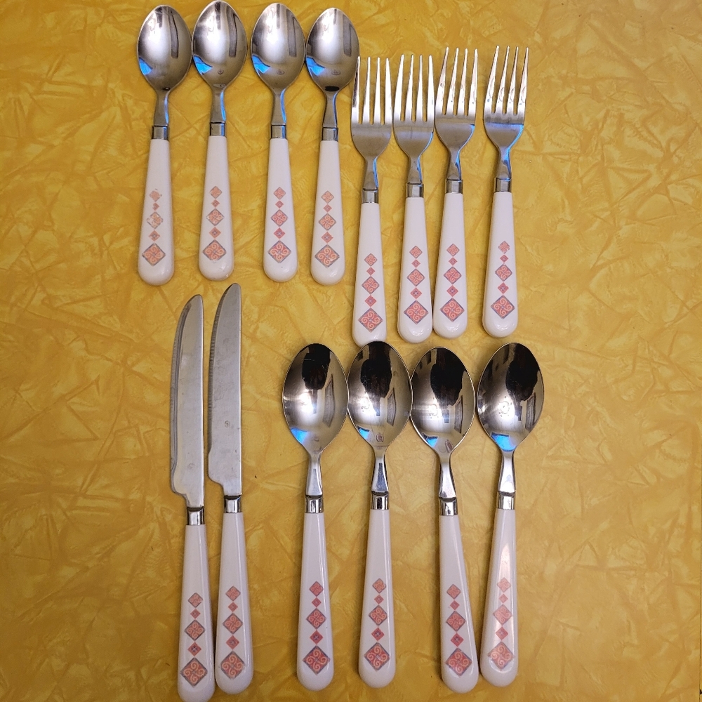 Corelle Sand Art Flatware